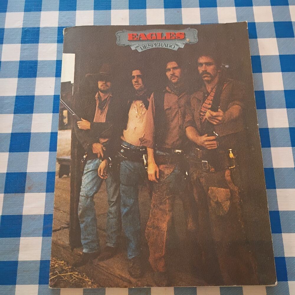 The Eagles "Desperado" Songbook/Sheet Music Book 21 Songs (1973 Warner Brothers)